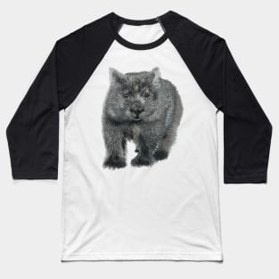 Wombat Sketch Baseball T-Shirt